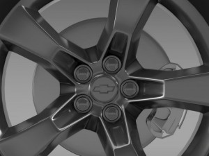 chevroletcamaro2010wheel Modello 3D