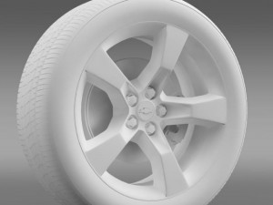 chevroletcamaro2010wheel Modello 3D