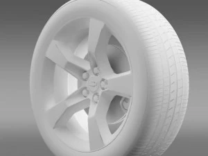chevroletcamaro2010wheel 3D Model