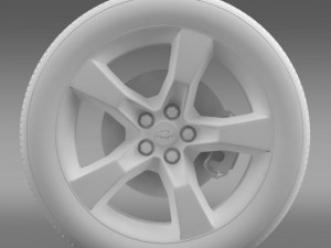 chevroletcamaro2010wheel Modello 3D