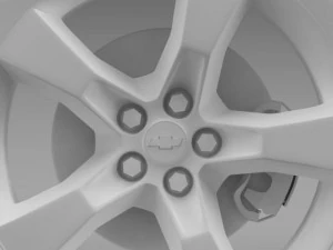 chevroletcamaro2010wheel 3D Model