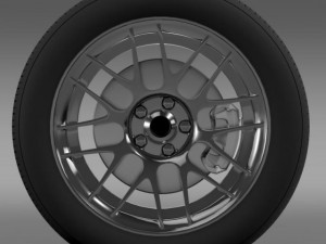 chevroletcamaro2012henneseywheel 3D Model
