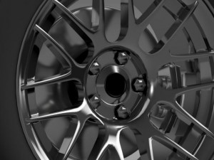 chevroletcamaro2012henneseywheel 3D Model