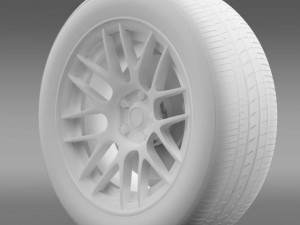 chevroletcamaro2012henneseywheel 3D Model
