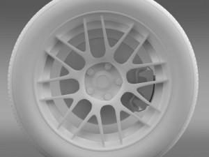 chevroletcamaro2012henneseywheel 3D Model