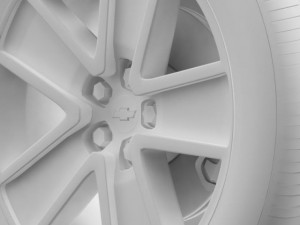 chevroletcamaroconvertible2007wheel 3Dモデル