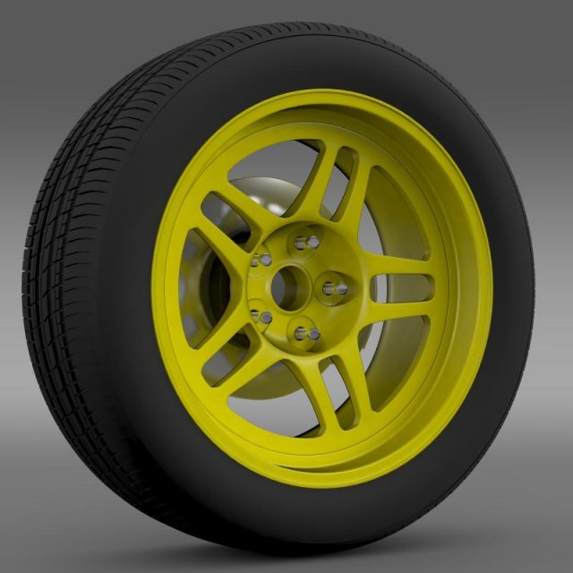 chevroletcamarogsracecar2008wheel Model 3D .c4d .max .obj .3ds .fbx .stl .blend 