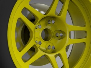 chevroletcamarogsracecar2008wheel Model 3D