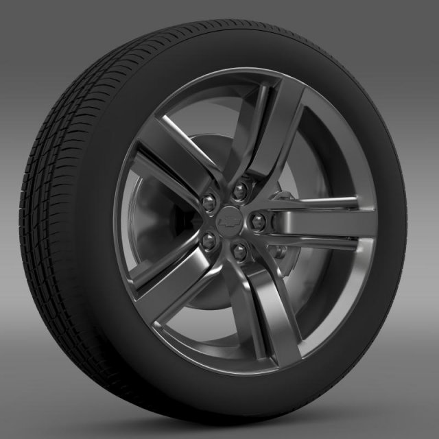 chevroletcamarols72008wheel 3D 모델 .c4d .max .obj .3ds .fbx .stl .blend 
