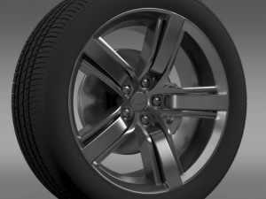 chevroletcamarols72008wheel 3D 모델