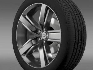chevroletcamarols72008wheel 3D 모델