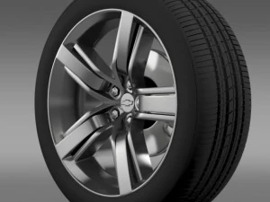 chevroletcamarols72008колесо 3D Модель