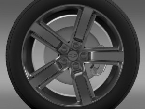 chevroletcamarols72008wheel 3D 모델