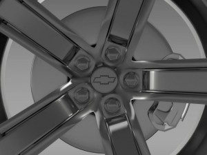 chevroletcamarols72008wheel 3D 모델