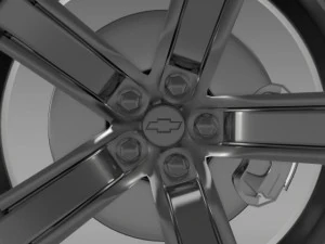 chevroletcamarols72008колесо 3D Модель