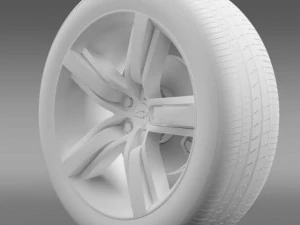 chevroletcamarols72008колесо 3D Модель