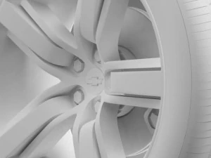 chevroletcamarols72008колесо 3D Модель