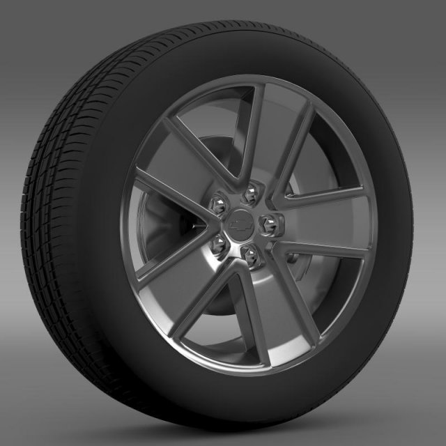 chevroletcamaroredflash2010wheel 3D Modell .c4d .max .obj .3ds .fbx .stl .blend