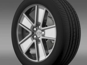 chevroletcamaroredflash2010wheel 3D Model