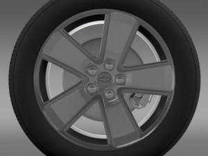 chevroletcamaroredflash2010wheel 3D Modell