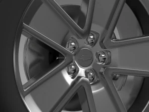 chevroletcamaroredflash2010wheel 3D Model