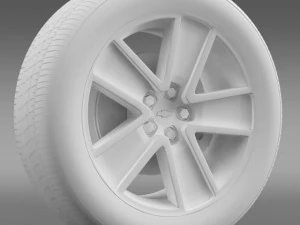 chevroletcamaroredflash2010wheel 3D Model