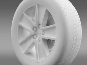 chevroletcamaroredflash2010wheel 3D Model