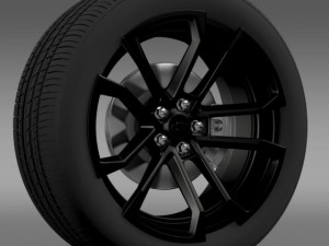 chevroletcamarossxconcept2010wheel 3D Model