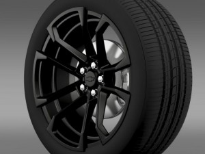 chevroletcamarossxconcept2010wheel Modelo 3D