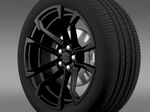 chevroletcamarossxconcept2010wheel 3D Model