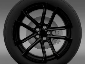 chevroletcamarossxconcept2010wheel 3D Model