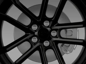chevroletcamarossxconcept2010wheel 3D Model