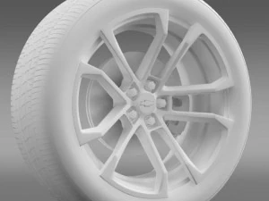 chevroletcamarossxconcept2010wheel 3D Model