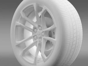 chevroletcamarossxconcept2010wheel 3D Model