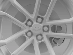 chevroletcamarossxconcept2010wheel 3D Model
