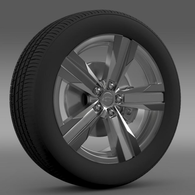 chevroletcamarozl12012wheel 3D Модель .c4d .max .obj .3ds .fbx .stl .blend 