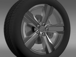 chevroletcamarozl12012wheel 3D Model