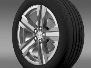 chevroletcamarozl12012wheel 3D Модель