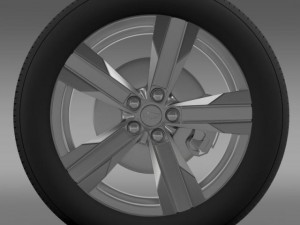 chevroletcamarozl12012wheel 3D Модель