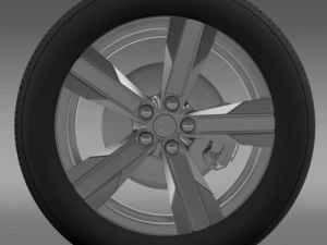 chevroletcamarozl12012wheel 3D Model
