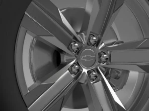 chevroletcamarozl12012wheel 3D Model