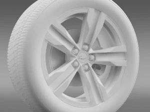 chevroletcamarozl12012wheel 3D Model