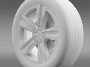 chevroletcamarozl12012wheel 3D Model