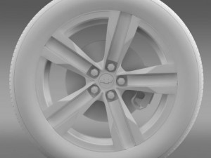 chevroletcamarozl12012wheel 3D Модель