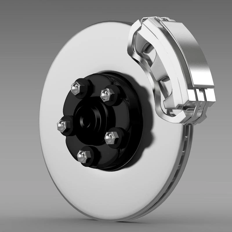 disc brake 3D Model .c4d .max .obj .3ds .fbx .stl .blend 