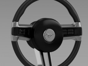 steering wheel mustang Modello 3D