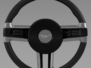 steering wheel mustang 3D Model