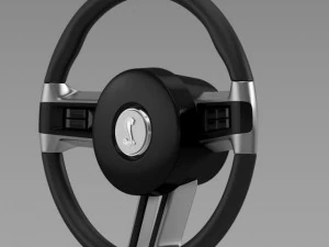 steering wheel shelby mustang 3D Model