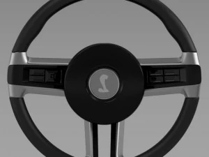 steering wheel shelby mustang 3D Model