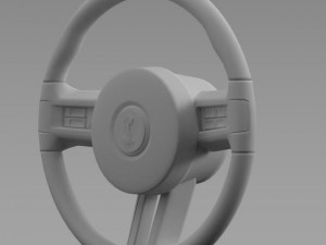 steering wheel shelby mustang Modèle 3D